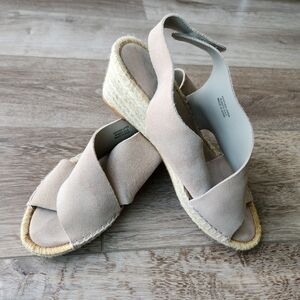 Women's Suede Wedge Sandals